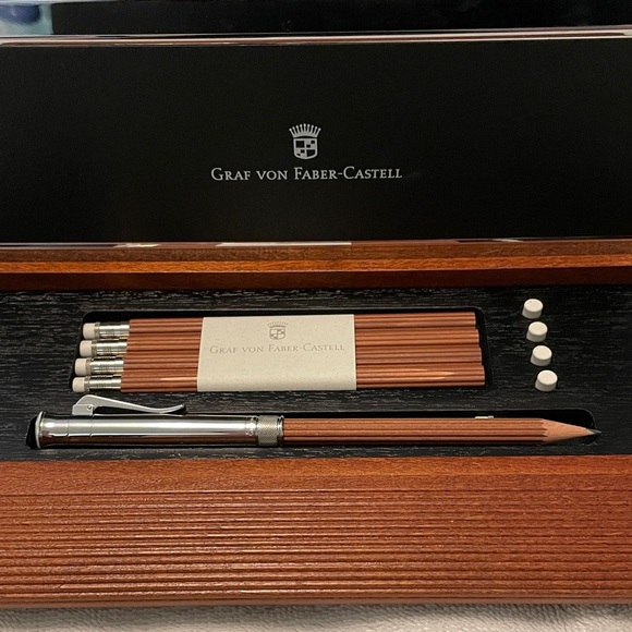 Graf von Faber-Castell Desk Set Tray with The Perfect Pencil - Picture 2 of 7